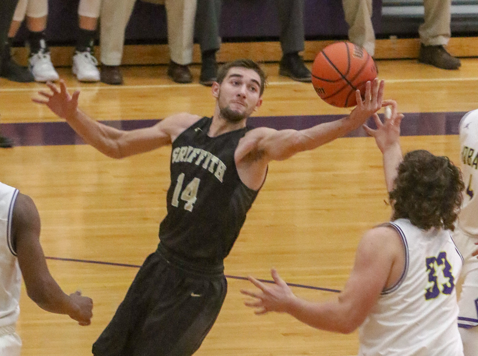 Griffith at Hobart boys basketball